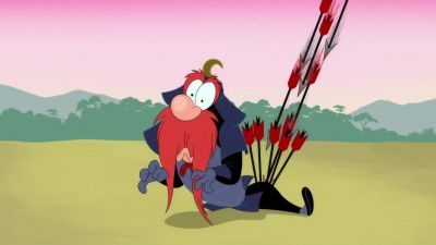 You gall dern buck-tooth monkey-- - Looney Tunes Cartoons