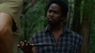 You gave my boy a knife? - Lost