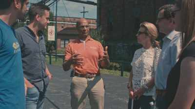 You get a chance
to hold a bottle - Neat: The Story of Bourbon
