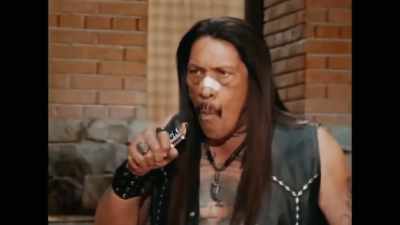 You get a little hostile
when you're hungry. Better? - Inmate #1: The Rise of Danny Trejo