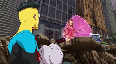 You! Get her to a hospital! - Invincible