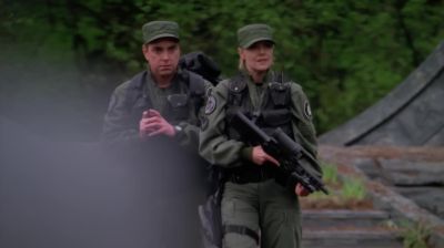 You get set up. I'll be back soon. - Stargate SG-1