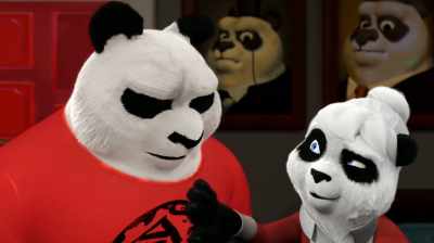 You get them here and
that's the real talent. - Panda vs. Aliens