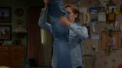 You get those plastic utensils
that look like silver - The Conners