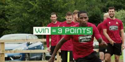 You get three points for a win, - Welcome to Wrexham