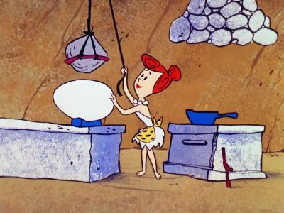 You get up and go He got up and went - The Flintstones