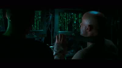 You get used to it I don't even see the code - The Matrix