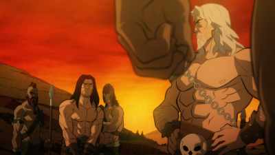 You give me those,
I’ll draw a map to his castle. - Justice League: Warworld