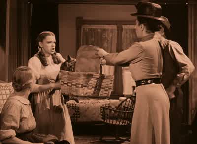 You go away or I'll bite you myself Dorothy - The Wizard of Oz