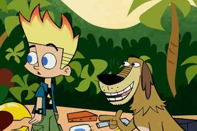 You go check out that large
menacing-looking fake volcano, - Johnny Test