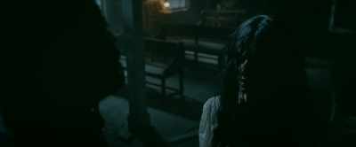You go lay back down, Abigail.
This ain't your world no more. - Hellboy: The Crooked Man