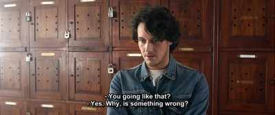 - You going like that?
- Yes. Why, is something wrong? - Up for Love