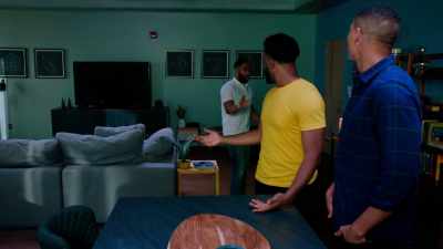 You gone?
- I'm--I'm-- - Tyler Perry's Bruh