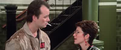 Janine someone with your qualificationsWould have no trouble finding a topflightjob in eitherThe food service or housekeeping industries - Ghostbusters