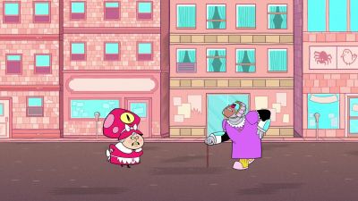 You gonna make a move,
old woman? - Teen Titans Go!
