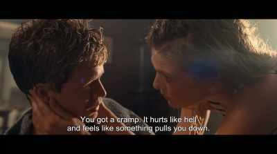 You got a cramp. It hurts like hell
and feels like something pulls you down. - Lake of Death