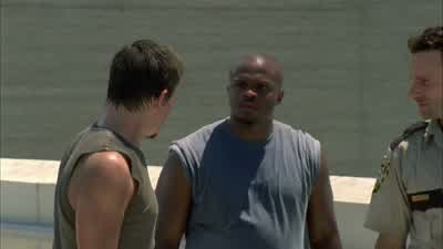 You got a do-rag or something? - The Walking Dead
