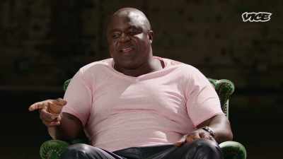 You got a dude right here
looking at your nut sac, - I Was a Teenage Felon