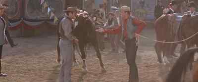 You got a good horse
there, cowboy, - Ride the High Country
