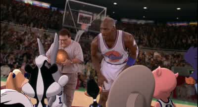 YOU GUYS GOT A LOT OF UHA LOT OF UHYES YESWELL WHATEVER IT IS YOU GOT A LOT OF IT - Space Jam