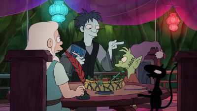 You got Chazz'd.
I'll bring you what you deserve. - Disenchantment