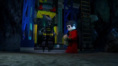 You got dressed fast - Lego Batman: The Movie   DC Super Heroes Unite
