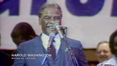 -You got him!
-(CROWD CHEERING) - Obama: In Pursuit of a More Perfect Union