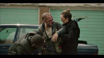 You got him, Nut?
I'm all right, I'm all right. - Trigger Point