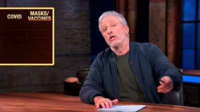 You got your Hitler on the left there, - The Problem With Jon Stewart