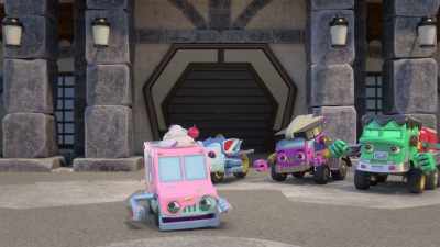 You got it!
We'll win it all fair and square. - Mighty Monsterwheelies