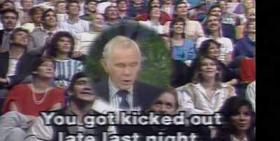 ♪ You got kicked out late last night ♪ - Wild Wild Country