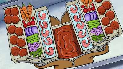 You got your meats,
then you got your crudités, - Bless the Harts
