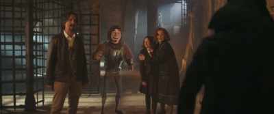 - You got my message then?
- Bien sur, mon capitaine! - Hui Buh and the Witch's Castle