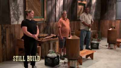 You got one hour to get
your distiller assembled - Moonshiners: Master Distiller