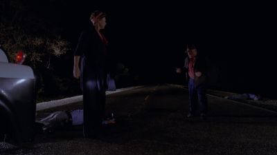 You got shot. - American Horror Story