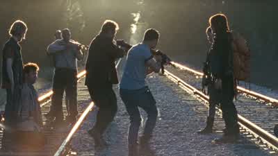 You got something to say to me? - The Walking Dead