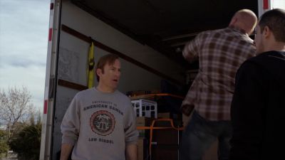 - You got the address?
- Yep. - Better Call Saul