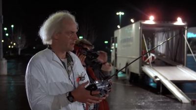 You got that thing
hooked up to the car? - Back to the Future
