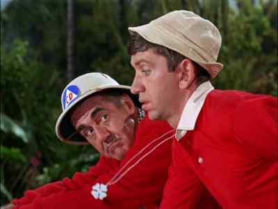 YOU GOT US INTO THIS.
HAVE YOU GOT
ANY SUGGESTIONS? - Gilligan's Island