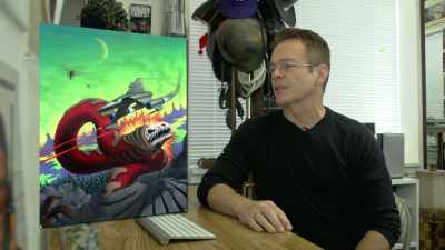 You got so you would do a lot of the same tricks, - Video Game Box Art: The Stories Behind the Covers