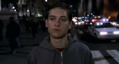 - Sir, you gotta get back. - Spider Man