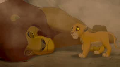 DadDad come onYou got to get upDadWe got to go homeHelpSomebodyAnybodyHelp - The Lion King