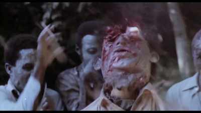 You gotta shoot 'em in the head, yah! - Corona Zombies