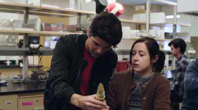 You grab it with the two
fingers and keep rolling it down - Banging Lanie