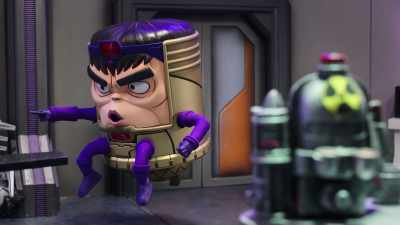 You! Guy who weirdly walked
in front of my mind blast - Marvel's M.O.D.O.K.