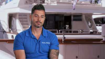 You guys are all talking
and this and that, - Below Deck Down Under