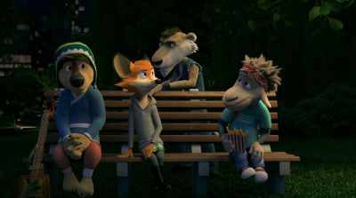 You guys are talking about
Angus. Scattergood. - Rock Dog