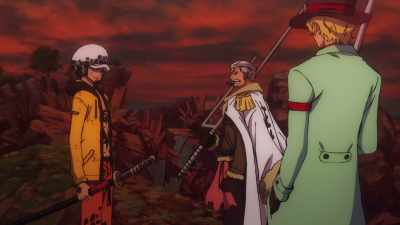 You guys attack that
and trim down his body. - One Piece: Stampede