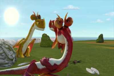 You guys coming?
Come on, it'll be fun, too. - Dragons: Rescue Riders