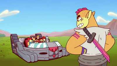 You guys didn't happen
to see - ThunderCats Roar
